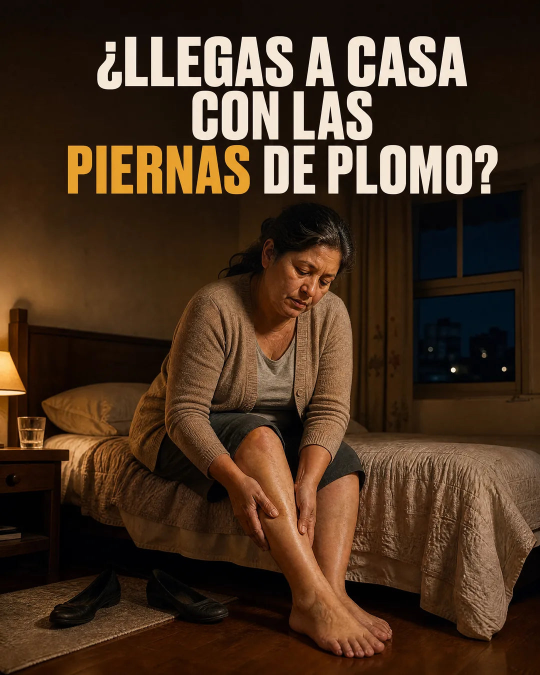 Tus piernas no tienen por qué pesar así. Enciéndelas hoy.