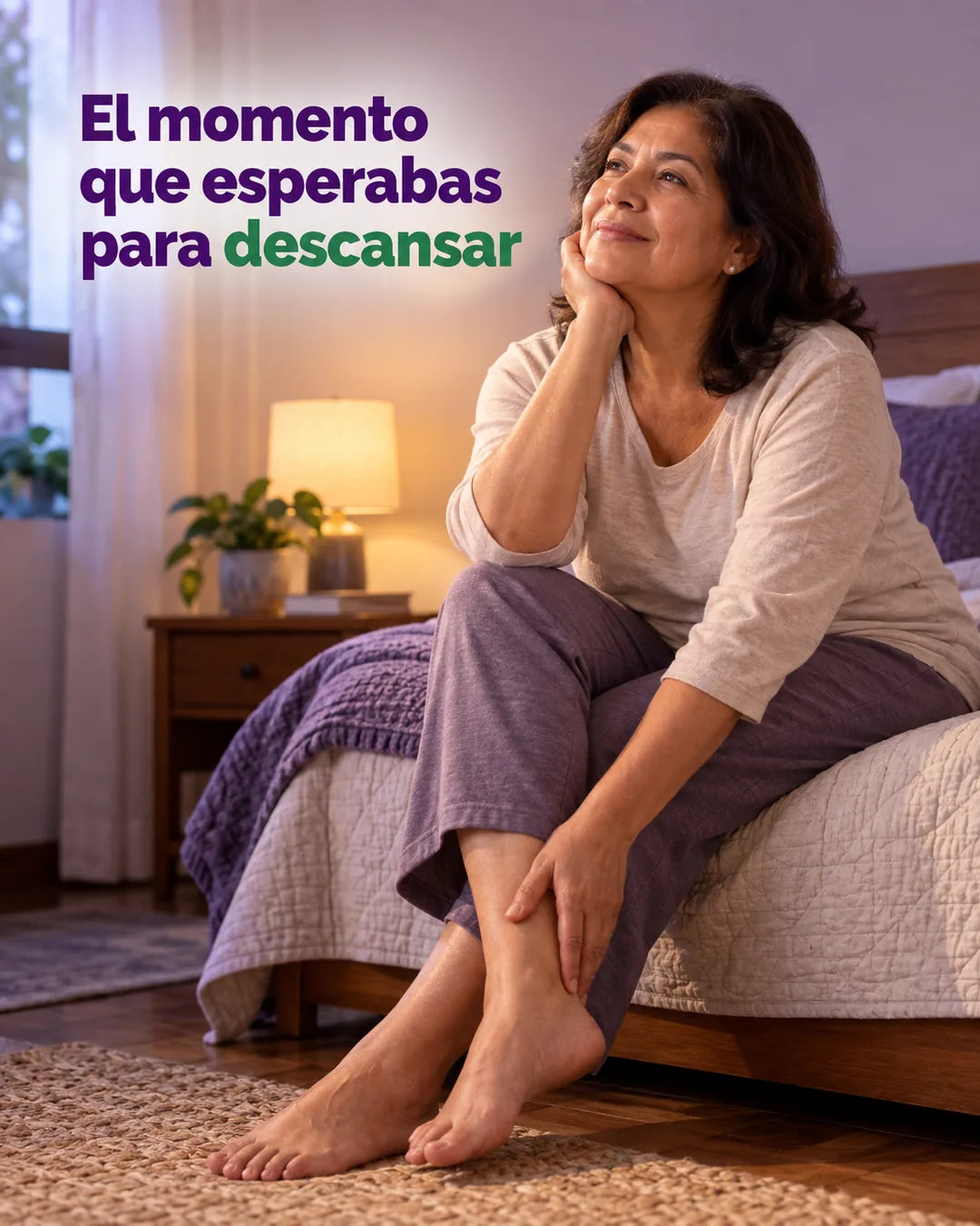Esta noche, dale a tus pies la calma que necesitan
