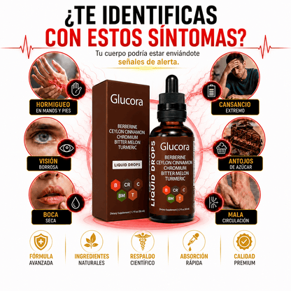 Promo Gluco Clean™ 50 ml | Controla el Azúcar, Mejora tu Metabolismo y Protege tu Corazón + Parches Desintoxicantes totalmente GRATIS