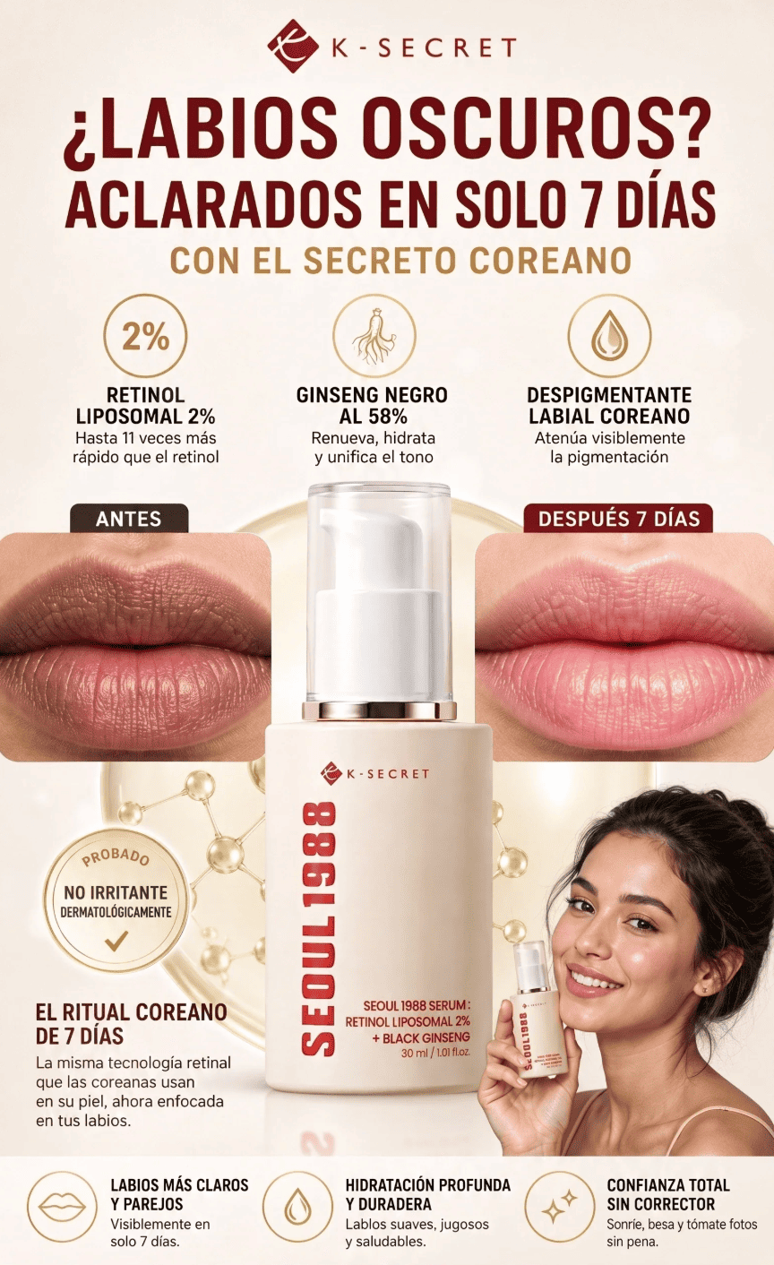 Seoul 1988™ – Crema Aclarante para Labios y Zonas Oscuras | Ayuda a Unificar el Tono de la Piel