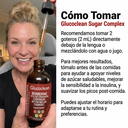 Promo Gluco Clean™ 50 ml | Controla el Azúcar, Mejora tu Metabolismo y Protege tu Corazón + Parches Desintoxicantes totalmente GRATIS