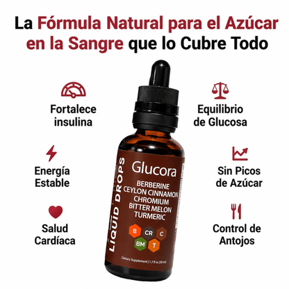 Promo Gluco Clean™ 50 ml | Controla el Azúcar, Mejora tu Metabolismo y Protege tu Corazón + Parches Desintoxicantes totalmente GRATIS
